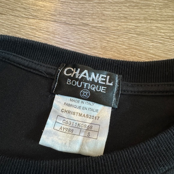 CHANEL CoCo Game Center T-Shirt 2017 Christmas Collection Size S - Picture 5 of 7